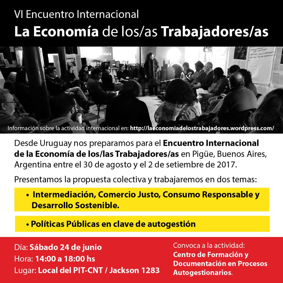 VI Encuentro Internacional: La Economía de los/as Trabajadores/as