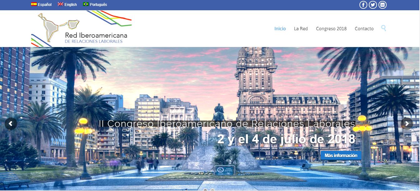 Se posterga realización de II Congreso Iberoamericano de Relaciones Laborales