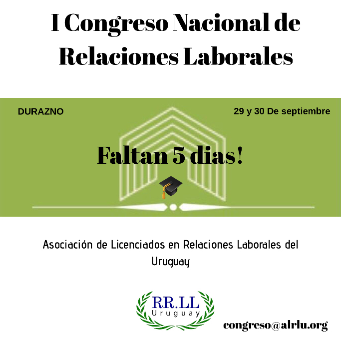 Programa: «I Congreso Nacional de Relaciones Laborales»