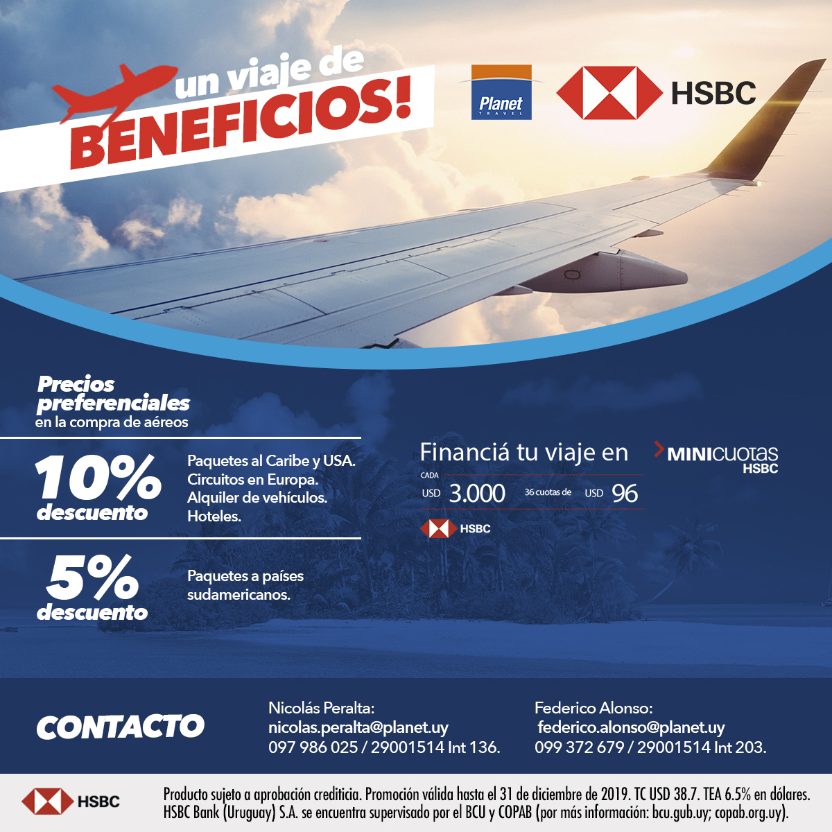 CONVENIO                                ALRLU – PLANET TRAVEL
