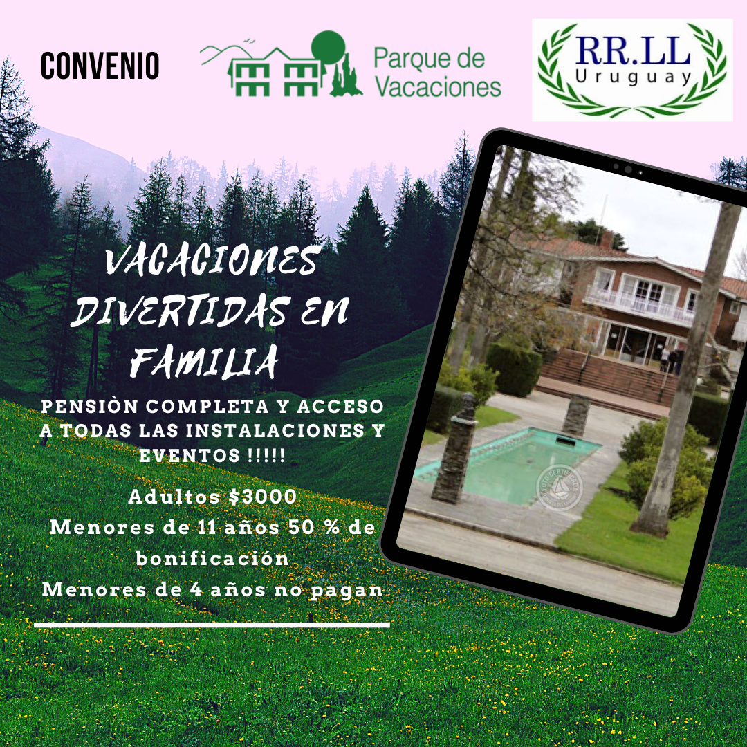 CONVENIO ALRLU – PARQUE DE VACACIONES UTE-ANTEL
