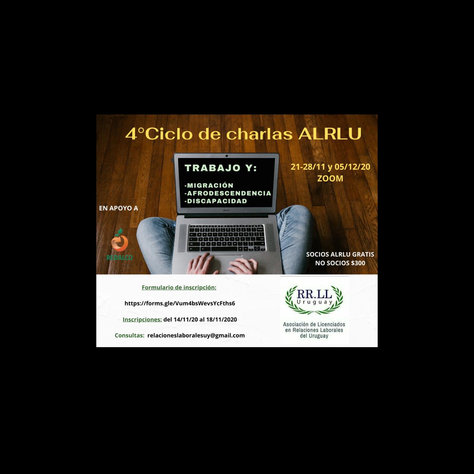 4°CICLO DE CHARLAS: MIGRACIONES, AFRODESCENDENCIA Y DISCAPACIDAD