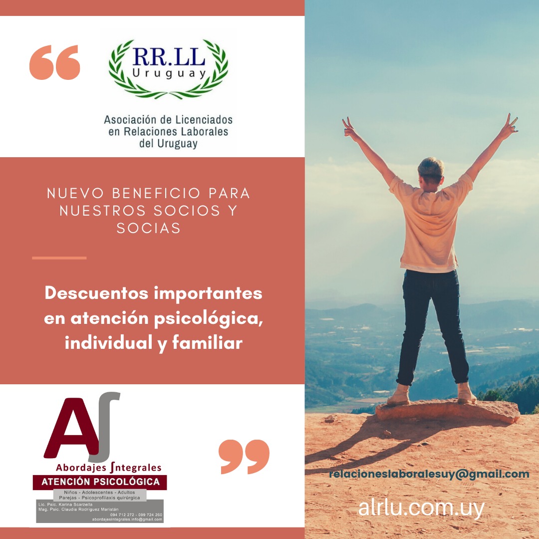 CONVENIO ALRLU- ABORDAJES INTEGRALES