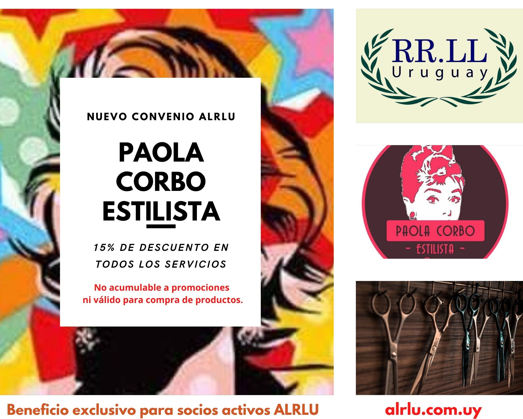 CONVENIO ALRLU PAOLA CORBO ESTILISTA
