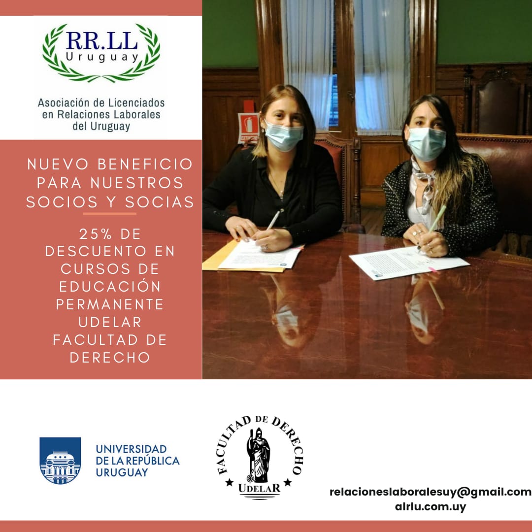 NUEVO CONVENIO ALRLU  UDELAR FDER