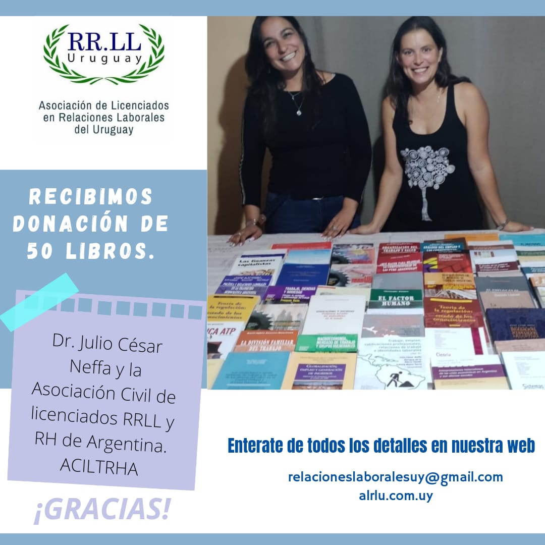 DONACIÓN DE LIBROS