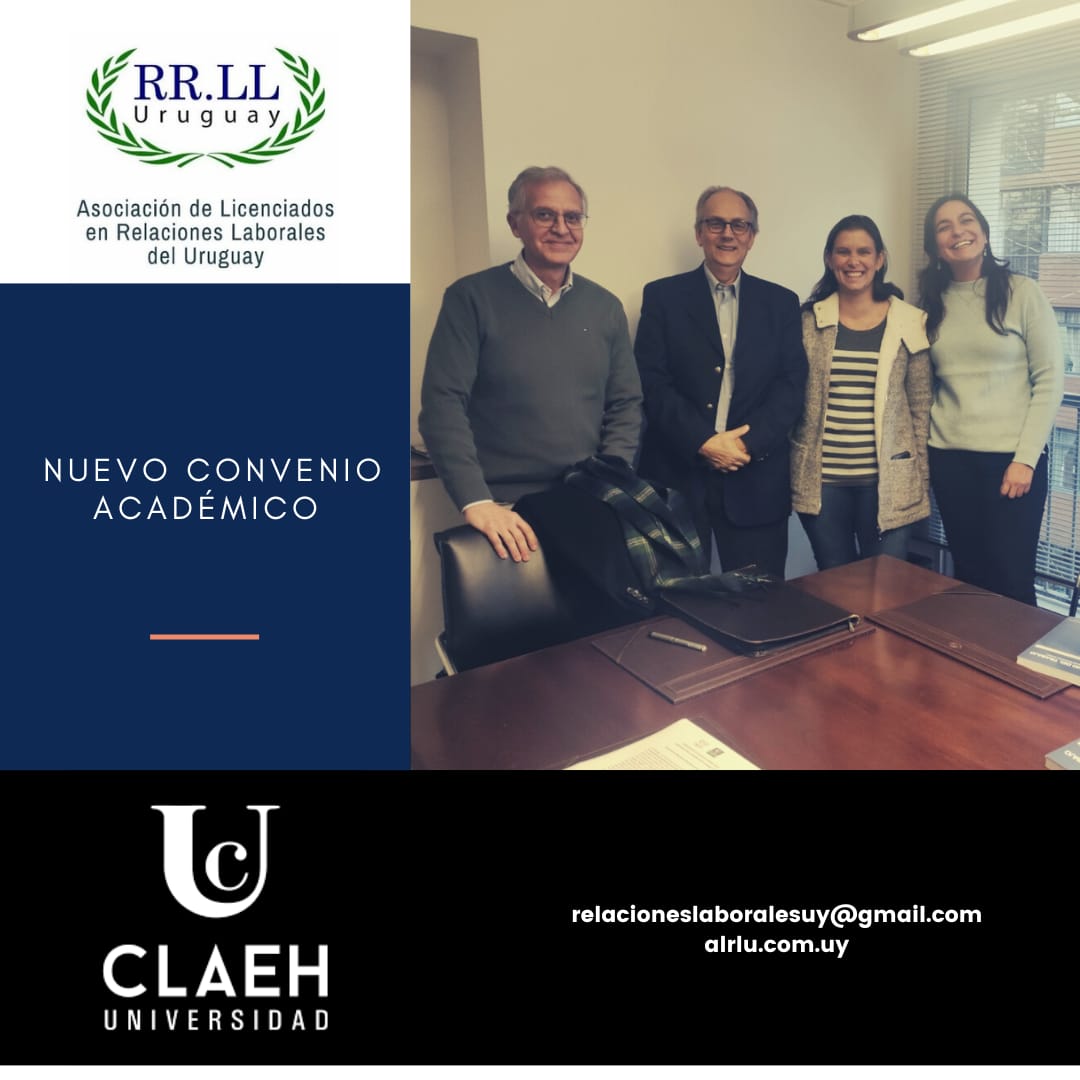 CONVENIO – ALRLU Y CLAEH