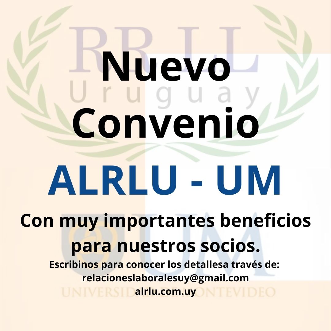 Convenio ALRLU – UM
